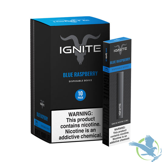 Ignite 1.2ML 300 Puffs 280mAh Prefilled Nicotine Salt Disposable Vape Pen Device