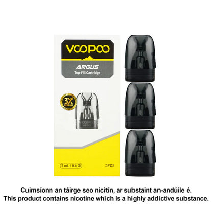 Click to expand   VooPoo Argus Top Fill Cartridge  0.7 _ 3ML (3PCS)